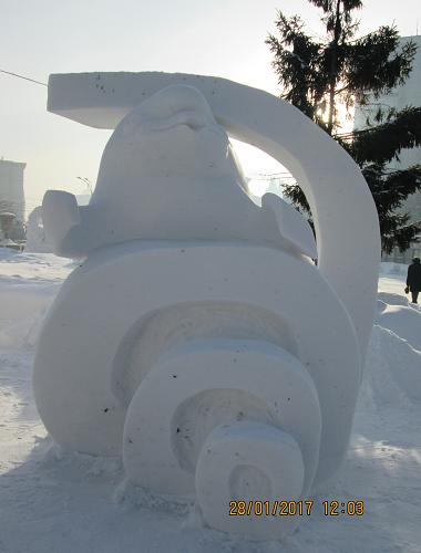 Секреты Белого моря (г. Петрозаводск). XVII фестиваль снежной скульптуры в г. Новосибирске.